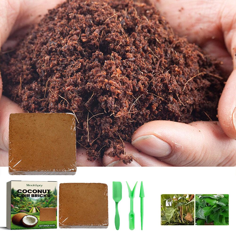 Substrate Coconut Fiber - Kokosfaser-Ziegel - Organisches Substrat für Blumenerde,