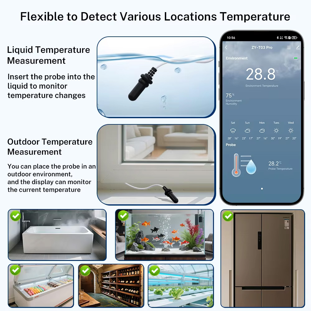 Externer Wasserdichter Tempera – Digital Hygrometer Probe Bewertung und Preis