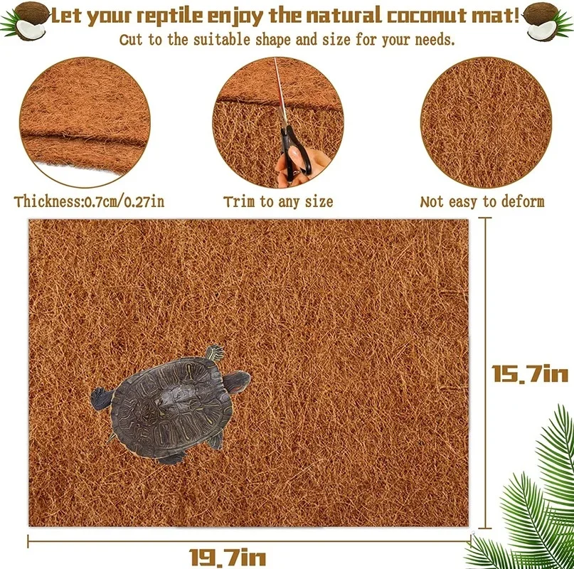 Reptilienteppich, natürliche K – Substrate Coconut Fiber Bewertung und Preis